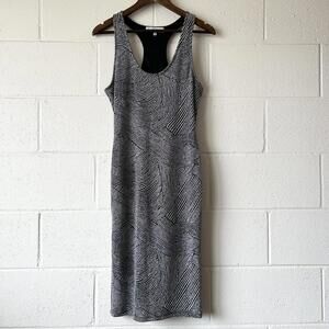 Almost Famous Shimmery Glitter Fitted Bodycon Dress Women's Large